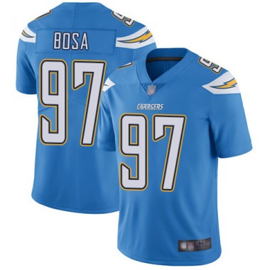 Los Angeles Chargers NFL Football Joey Bosa Electric Blue Jersey Men Limited 97 Alternate Vapor Untouchable